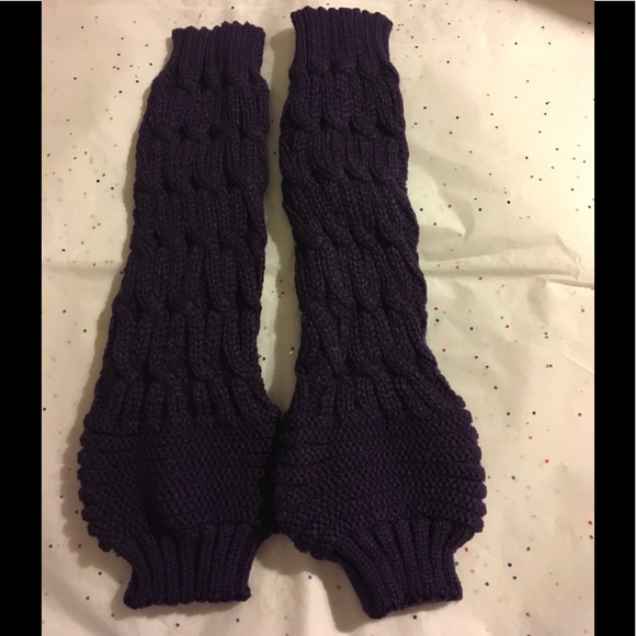 Purple Wrist Arm Warmer - Picture 4 of 4